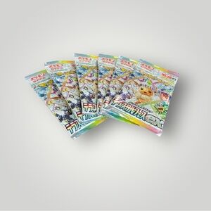 Pokemon Cards Terastal Festival Booster Pack SV8a - Japanese Set Of 6 Pack New